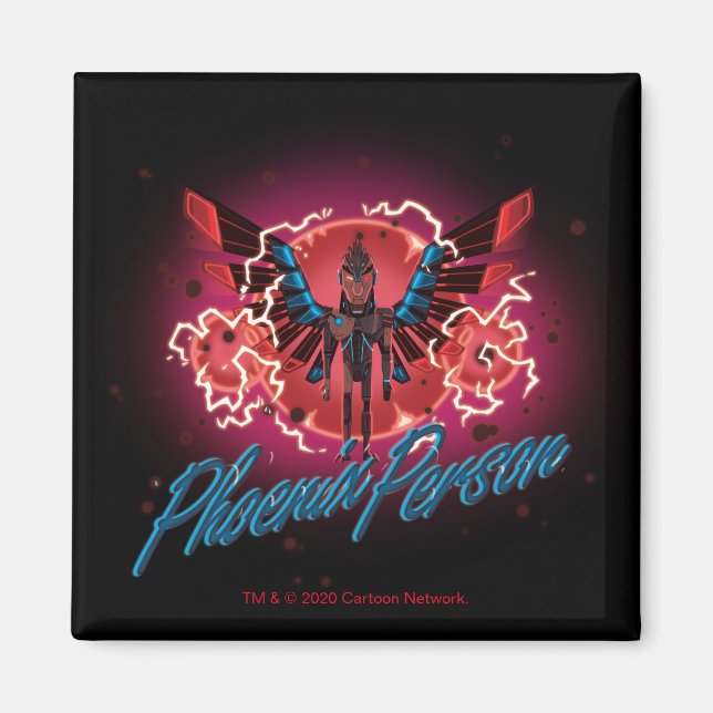 RICK OCH MORTY™ | Phoenix Person Magnet (Framsidan)