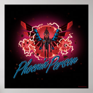 RICK OCH MORTY™ | Phoenix Person Poster