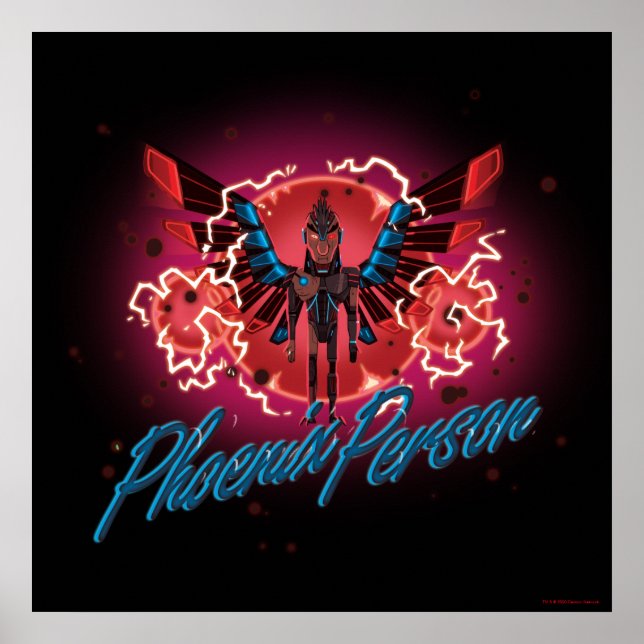 RICK OCH MORTY™ | Phoenix Person Poster (Framsidan)