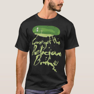 Rick och Morty Pickle Rick Brine T Shirt