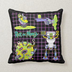 RICK OCH MORTY™   Pickle Rick Portal Mönster Kudde