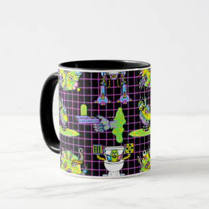 RICK OCH MORTY™ Pickle Rick Portal Mönster Mugg