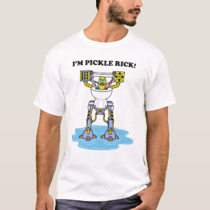 RICK OCH MORTY™   Pickle Rick Toilet Mech T Shirt