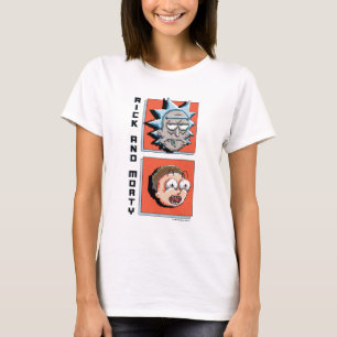 RICK OCH MORTY™   Pixelverse panelgrafik T Shirt