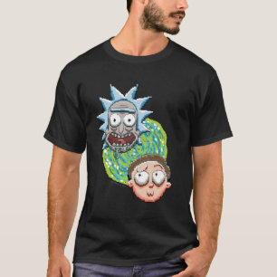 RICK OCH MORTY™   Pixelverse portalgrafik T Shirt