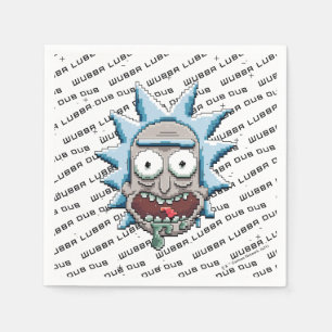 RICK OCH MORTY™   Pixelverse Rick Drooling Head Pappersservett