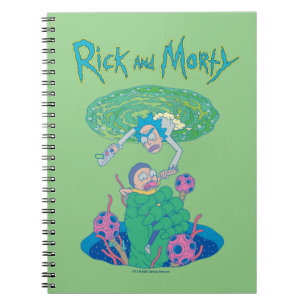 RICK OCH MORTY™   Portal Rädding Anteckningsbok