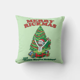 Rick och Morty   Portal Rick Merry Rickmas Kudde