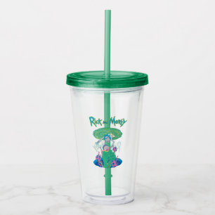 RICK OCH MORTY™  Portalens Rädding Take Away Mugg