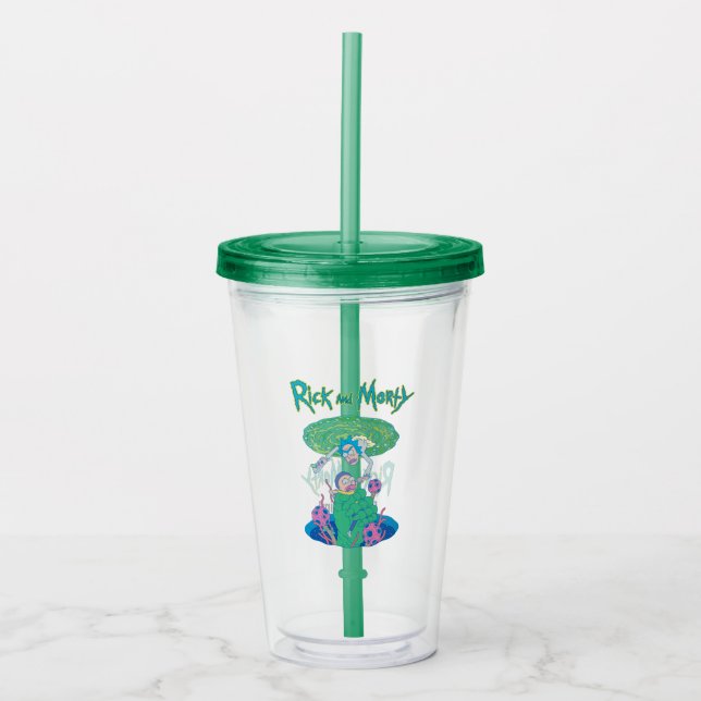 RICK OCH MORTY™| Portalens Rädding Take Away Mugg (Framsida)