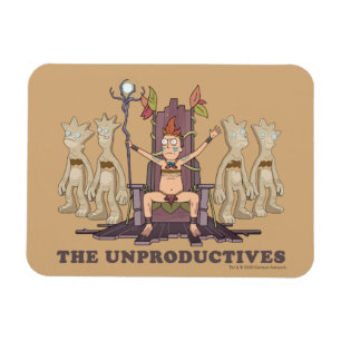 RICK OCH MORTY™ Produktiviteten Magnet