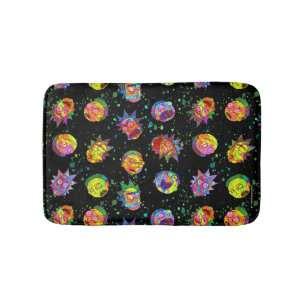 RICK OCH MORTY™   Psychedelic Swirl Mönster Badrumsmatta