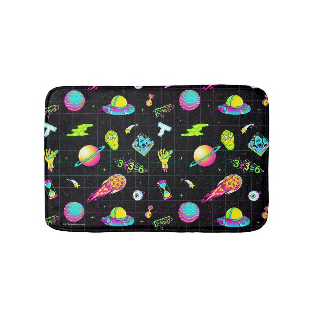 RICK OCH MORTY™ | Psykedelisk säsong 3 Mönster Badrumsmatta (Framsidan)