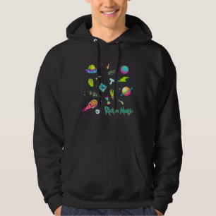 RICK OCH MORTY™ Psykedelisk säsong 3 Mönster Hoodie