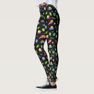 RICK OCH MORTY™  Psykedelisk säsong 3 Mönster Leggings