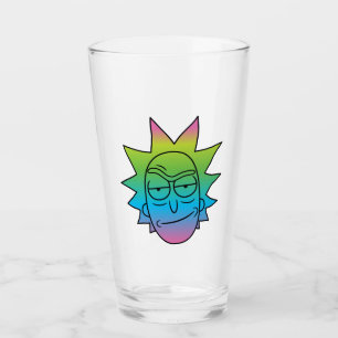 RICK OCH MORTY™ Rainbow Rick Head mönster Glaskopp