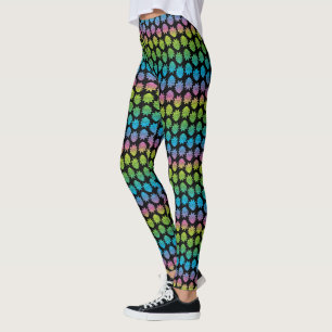 RICK OCH MORTY™ Rainbow Rick Head mönster Leggings