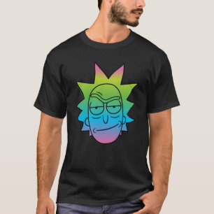 RICK OCH MORTY™   Rainbow Rick Head mönster T Shirt