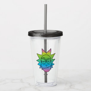 RICK OCH MORTY™ Rainbow Rick Head mönster Take Away Mugg