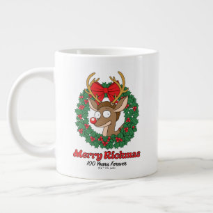 Rick och Morty Reindeer Morty Merry Rickmas Jumbo Mugg