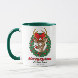 Rick och Morty Reindeer Morty Merry Rickmas Mugg