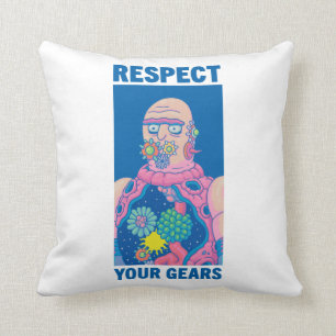 RICK OCH MORTY™ Respektera dina växlar Kudde