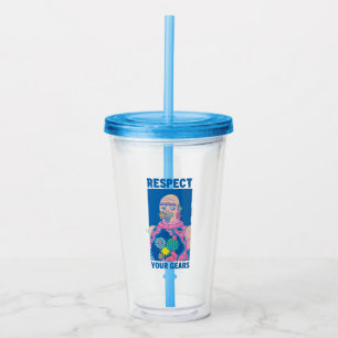 RICK OCH MORTY™ Respektera dina växlar Take Away Mugg