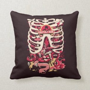 RICK OCH MORTY™   Rib Cage för anatomy Park Kudde