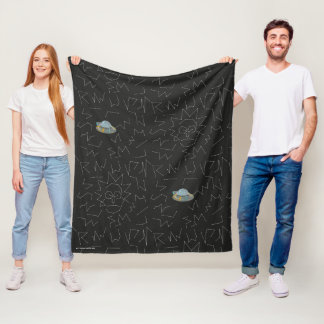 RICK OCH MORTY™ | Rick Constellation Mönster Fleecefilt