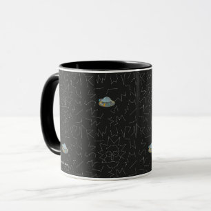 RICK OCH MORTY™ Rick Constellation Mönster Mugg
