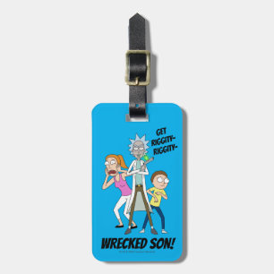 RICK OCH MORTY™ Rick, Morty och Summer Bagagebricka