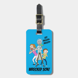 RICK OCH MORTY™| Rick, Morty och Summer Bagagebricka