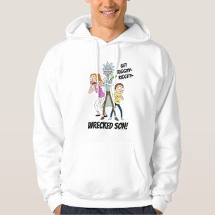 RICK OCH MORTY™ Rick, Morty och Summer Hoodie