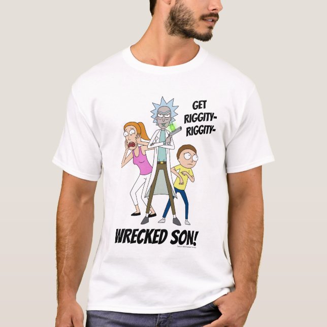 RICK OCH MORTY™ | Rick, Morty och Summer T Shirt (Framsida)