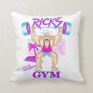 RICK OCH MORTY™ Rick's Gym Klubb Member Kudde