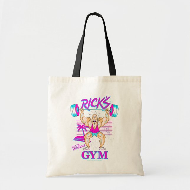 RICK OCH MORTY™ | Rick's Gym Klubb Member Tygkasse (Framsidan)