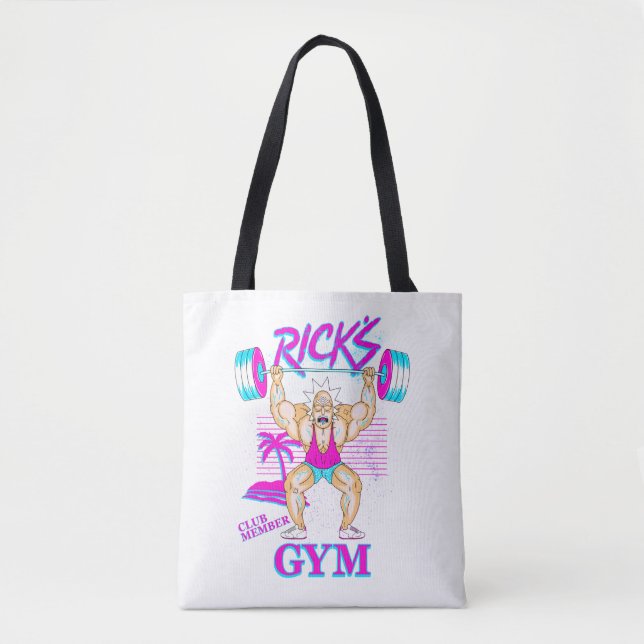 RICK OCH MORTY™ | Rick's Gym Klubb Member Tygkasse (Framsida)