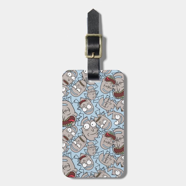 RICK OCH MORTY™| Rick's Moods Bagagebricka (Vertikal Framsida)