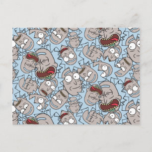 RICK OCH MORTY™ Rick's Moods Inbjudan Vykort