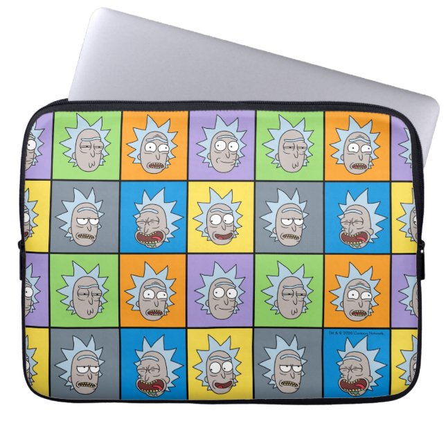 RICK OCH MORTY™ | Rick's Moods Laptop Fodral (Framsidan)