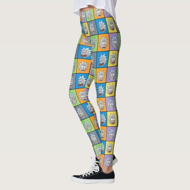RICK OCH MORTY™| Rick's Moods Leggings (Vänster)