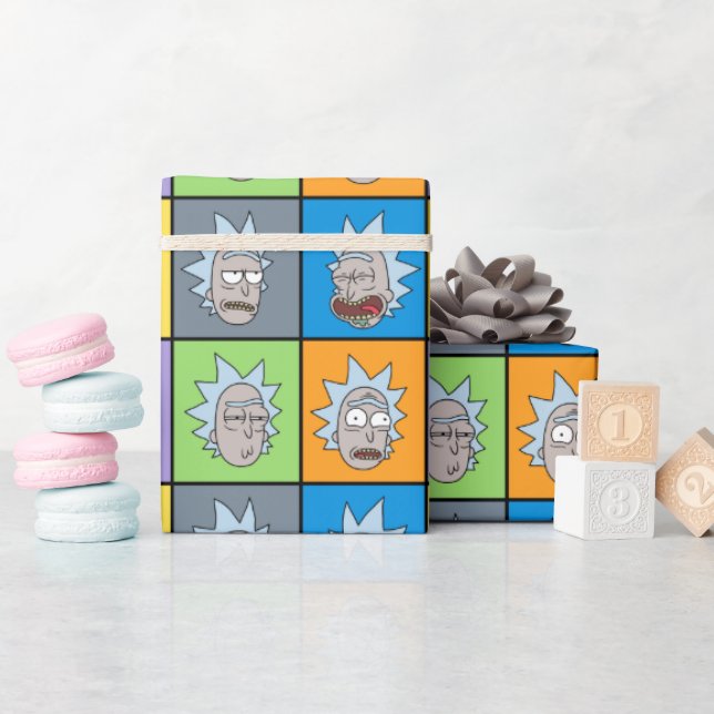 RICK OCH MORTY™ | Rick's Moods Presentpapper (Baby Shower)