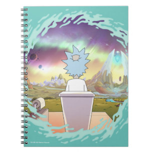 RICK OCH MORTY™  Rick's Private Ställe Anteckningsbok