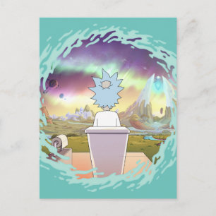 RICK OCH MORTY™ Rick's Private Ställe Inbjudan Vykort