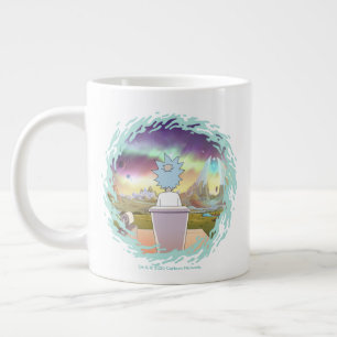RICK OCH MORTY™ Rick's Private Ställe Jumbo Mugg