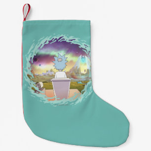 RICK OCH MORTY™  Rick's Private Ställe Liten Julstrumpa