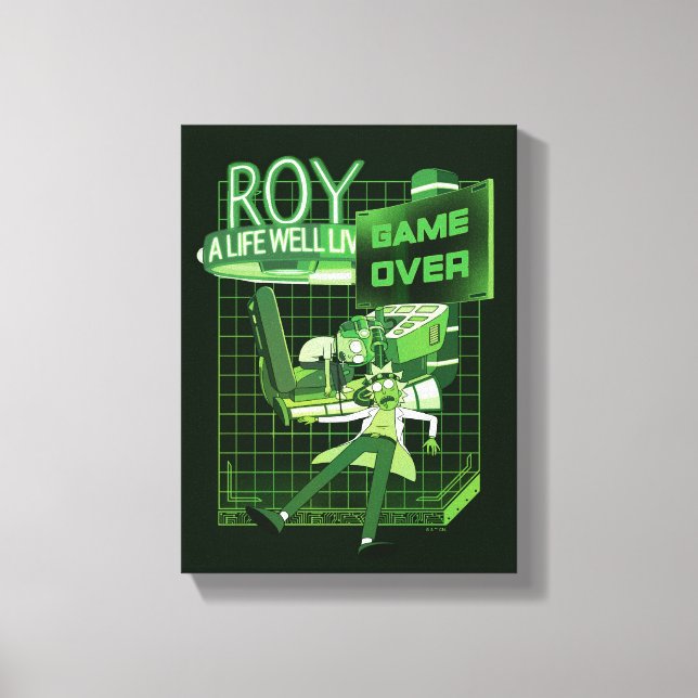 RICK OCH MORTY™ | Roy A Life well Lived Canvastryck (Framsida)