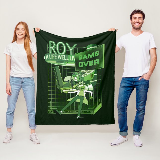 RICK OCH MORTY™ | Roy A Life well Lived Fleecefilt (På plats)