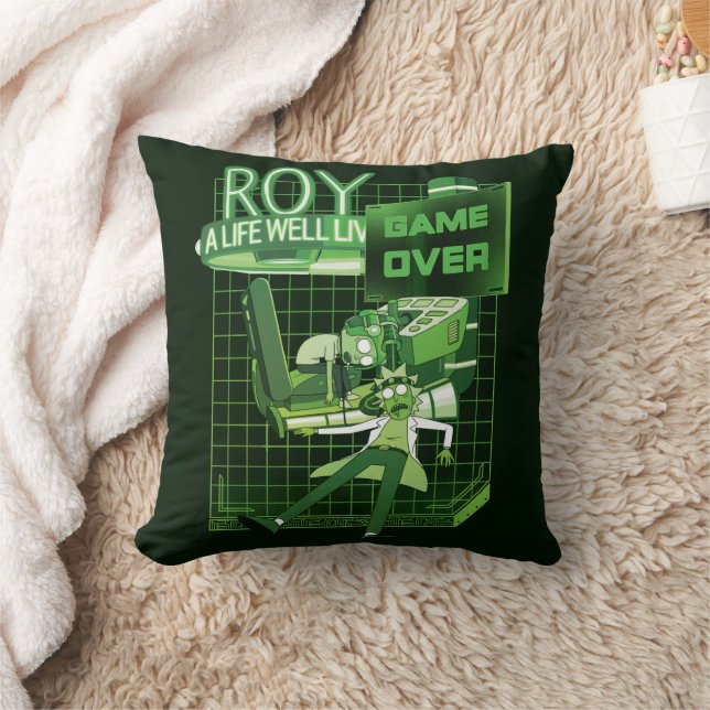 RICK OCH MORTY™ | Roy A Life well Lived Kudde (Filt)