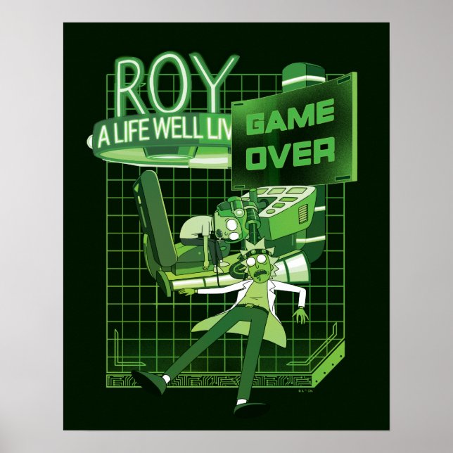 RICK OCH MORTY™ | Roy A Life well Lived Poster (Framsidan)